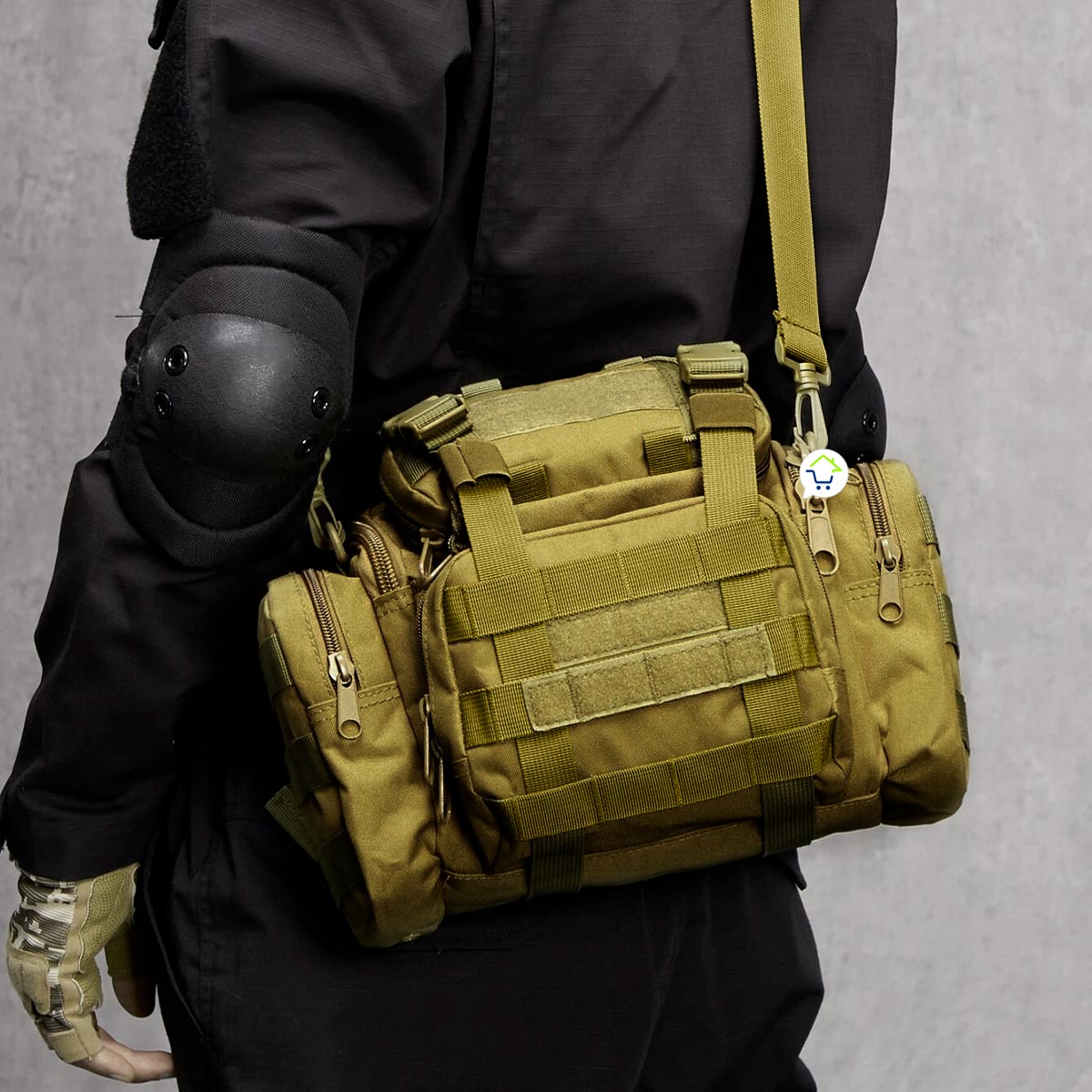 Miniatura 2 de Riñonera Tactica Multifuncional AE-454-C